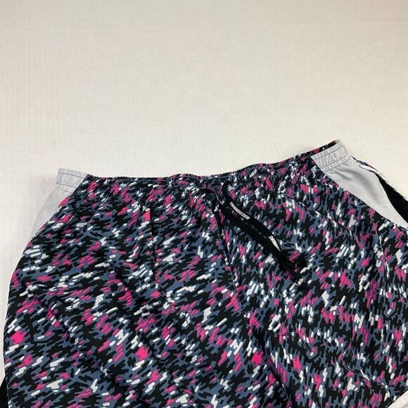 Nike Womens Running Shorts Dri Fit Printed 3" Inseam Pull On Stretch M Medium - Picture 3 of 12